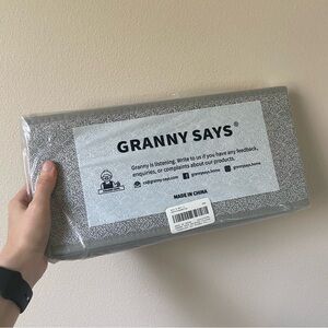 Granny Says Gray Wardrobe Clothes Organizer for Folded Clothing Accessories